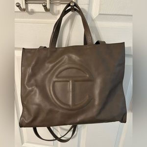 Telfar Medium Shopping Bag in “Medium Grey”